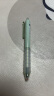 爱好（AIHAO）按动可擦中性笔0.5mm小学生摩易擦st头热可擦练字笔晶蓝色4支/盒 GP2711 实拍图