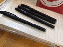 朗捷（longe） 朗捷广告笔0.5mm签字笔考试用笔书写顺滑中性笔笔芯商务定制logo 黑色中性笔-单只（赠品，单拍不发货） 实拍图