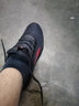 鸿星尔克男鞋运动鞋2026秋冬新款红星网面透气男士休闲网鞋旅游跑步鞋子男 【网面】黑/红 43 （现货速发） 实拍图