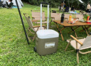牧高笛（MOBIGARDEN）保温箱 户外露营野餐自驾大容量保鲜箱极冰26L NX20671028 橄榄绿 实拍图