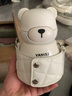 YANIS 3保温杯女生高颜值水杯女生生日礼物女生礼物送女朋友礼物 白色可可熊 820ml 礼盒装 实拍图