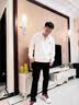 莱克斯顿休闲裤男【商场同款】男装秋冬【三防】抗皱易打理修身长裤子男 黑色 31 实拍图