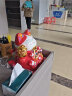 吉善缘陶瓷招财猫摆件存钱罐店铺开业礼品收银台红发财猫办公室乔迁装饰 特大号八方来财（电动摇手） 实拍图