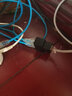 万级（WANJEED）网线分线器一分二 2台电脑同时上网IPTV三通头 RJ45网络延长器8P8C双网口转接头 1-11882 实拍图