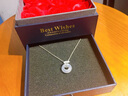 银千惠999银玉髓平安扣项链女士吊坠轻奢新年214情人节生日礼物送女友 品牌首饰盒 情人节女生礼物/配首饰证书/玫瑰花礼盒送老婆 实拍图