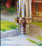 雷士照明（NVC）e14led灯泡吊灯玉米灯泡节能灯泡家用超亮e27螺口水晶灯三色灯泡 【E27】9瓦 4000k暖白光 实拍图