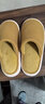 果洛菲日式春秋冬家居室内家用软底地板情侣条纹棉拖鞋男女 实拍图