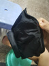 【全网爆款】防晒帽女士网红贝壳帽遮阳帽户外空顶帽太阳帽 黑色 实拍图