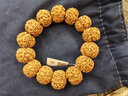 今夕尼泊尔大金刚菩提子手串爆肉满肉五六瓣矮桩高密度沉水佛珠念珠男 大金刚双龙纹 6瓣满肉 22mm 实拍图