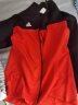 阿迪达斯（Adidas）外套男户外休闲时尚舒适防风夹克跑步透气运动服 TR60J-BR黑红拼接夹克 XL 实拍图