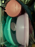 特百惠（Tupperware）饭盒学生上班族3件套雅致水杯+微波碗390ML*2个颜色随机 配便携袋 实拍图