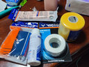 威克多（VICTOR）羽毛球装备 球拍加重片缓冲膜LOGO笔止滑粉手柄保护套羽球收纳筒 运动止滑粉 实拍图