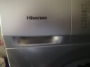 海信（Hisense）滚筒洗衣机全自动 9公斤家用大容量 超薄节能 智能洗除菌HG90DG12F-G1以旧换新 实拍图