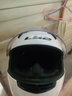 LS2摩托车头盔男女全盔四季赛车防雾3C跑盔卡丁车四季安全帽FF358 闪光白(赠防雾贴+头套) XXXL(建议61-62头围） 实拍图