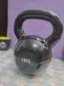 Ma fitness壶铃男士提壶哑铃软壶铃家用健身力量训练器材 16kg 纯铁黑【健身教练款】 实拍图