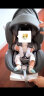 感恩（ganen）儿童安全座椅0-4-12岁360度旋转 ISOFIX升级侧防 西亚 银月灰 实拍图
