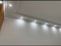 雷士（NVC）LED筒灯嵌入式三色可调筒射灯客厅天花灯走廊过道灯背景牛眼灯 铝材Ra80-砂银4W三色-孔75-85mm 实拍图