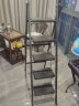 曙亮梯子 五步梯 摸高3.4米 折叠梯 工程梯 碳钢加厚 家用人字梯 楼梯 晒单实拍图