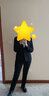 名流都会职业装女装套装长袖小西装女士正装工作西服面试 黑色西装+裤子+衬衫（一粒扣） XXL（120-130斤） 实拍图