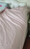 MIDO HOUSE铭都100支床上四件套100%A类纯棉冬季秋冬床品床单被套床笠床罩 蔷薇粉配香槟金【100支长绒棉-基础款】 1.8m 床笠款 （被套220*240cm） 实拍图