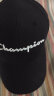 Champion冠军棒球帽男刺绣字母弯檐运动夏季鸭舌帽男女帽子草写logo 黑色 晒单实拍图