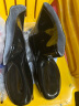 回力雨鞋男士款时尚雨靴户外厨房防水防滑耐磨HL557黑色43码 晒单实拍图