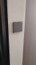 罗格朗（LEGRAND）开关插座面板 逸景系列深砂银灰色插座开关墙壁电源插座 四开双控 实拍图
