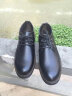 波图蕾斯男士镂空洞洞系带商务休闲皮鞋透气凉鞋男 P9839 黑色(凉鞋) 44 实拍图