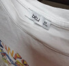 betu百图女装夏季纯棉舒适圆领短袖T恤时髦涂鸦T恤女2103T63 白色 S 晒单实拍图