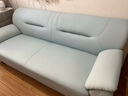 福罗帝（FROUDE）沙发真皮沙发双人位客厅沙发现代简约小户型北欧会客头层牛皮沙发 【进口生态真皮】55D加硬海绵款 大三人1.9米 实拍图