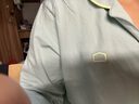 蕉内（Bananain）棉棉301H睡衣男女纯棉情侣家居服长袖套装夏送男友520情人节礼物 【女士】浅苍绿 M 实拍图