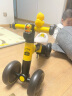 乐的（Luddy）小黄鸭平衡车儿童1-3岁周岁礼物宝宝玩具童车女孩扭扭滑行滑步车 1003BD舱舱黑+礼盒装 实拍图