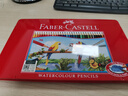 辉柏嘉（Faber-castell）彩铅36色水溶性彩铅 彩色铅笔 画笔套装 绘画工具 彩笔套装115937（红铁盒装）美术写生 实拍图