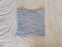 全棉时代（PurCotton）毛巾纯棉不易掉毛加大加厚方巾抗菌柔软强吸水 蝴蝶蓝32×70cm  实拍图