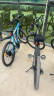 菲利普（PHILLIPS）山地车自行车学生男女成人公路城市减震碟刹通勤男变速越野青少年 天空蓝 （24寸）适合150-175cm 21速运动版 实拍图