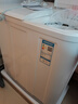 金帅半自动洗衣机大容量家用双缸双桶统老式波轮双筒租房宿舍小型双杠 15公斤【洗9+脱6丨操作简单】 实拍图