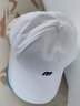 黛米安妮莎安妮莎帽子男夏季遮阳鸭舌帽刺绣棒球帽韩版时尚百搭女休闲太阳帽 M标-白色 可调节 实拍图
