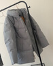 雪中飞秋冬新款保暖连帽女士羽绒服防钻绒外套时尚休闲羽绒服女 香芋紫|6022 XL 175/96A 实拍图