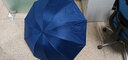 柏苑 超大号折叠雨伞黑胶手动三折商务伞三人大号雨伞个性创意男学生 10骨粗骨雨用伞-藏青色 实拍图