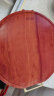 双枪（Suncha）红铁木家用圆形砧板菜板整木加厚切菜案板 铁木菜板￠34*3cm 晒单实拍图