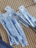 PILOT百乐日本进口可擦笔LFBK-23EF可擦笔芯BLS-FR5按动中性大容量油墨笔芯 BLS-FR5蓝色笔芯 6支装 实拍图