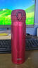 膳魔师（THERMOS）保温杯不锈钢水杯儿童男女士杯子车载水杯生日礼物定制团购JNL JNL-502红色 500ml 实拍图