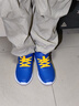 361°童鞋男童加绒保暖棉鞋冬季新品女童二棉鞋皮面中大童学生棉鞋 科幻蓝色/荧光芒果橙 40 实拍图
