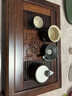 锦格黑檀木茶盘家用功夫茶具储水式茶台大号蓄水抽屉式茶托盘排水托盘 黑檀木古典茶盘长52宽34高7cm 实拍图