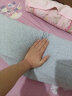 XBC天然乳胶抱枕长条海马型抱枕男女生款睡觉夹腿抱枕成人侧睡床上用 海马抱枕标准款-配浅灰棉枕套 实拍图