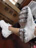 斯凯奇（Skechers）小白熊女鞋夏季厚底百搭老爹鞋透气熊猫鞋休闲运动鞋99999863 实拍图