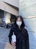 多菲尼森 黑色毛呢外套女秋冬2024新款高级感中长款小个子赫本风呢子大衣 大衣黑色【夹棉加厚】 S 【适穿90-110斤】 实拍图