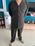 猫人睡衣男士100%纯棉长袖四季新款日系大码男款可外穿潮流家居服套装 时尚气质【100%纯棉 舒适居家】 XL 【建议130-150斤】 实拍图