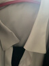 Aiyywa长袖衬衫女春秋季职业装白衬衣商务免烫加绒工作服正装4S银行面试 纯白色（V-领） 37 【98-108斤】 实拍图