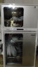 美的（Midea）消毒柜家用 厨房餐具碗柜碗筷茶杯消烘一体机 小型立式 婴儿奶瓶 77L三层 高温二星级 80G05 实拍图